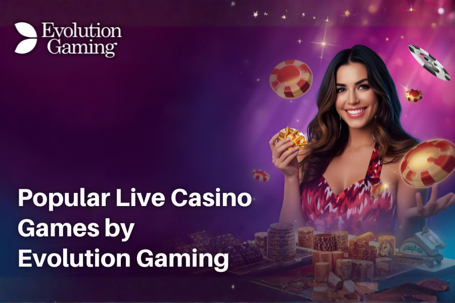 evolution gaming live casino games on stake